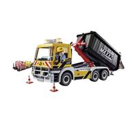 City Action con cassone ribaltabile e piattaforma con figurina - Nouvo