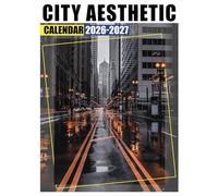 City Aesthetic Calendar 2026 - 2027: Track Life Events from 2026 to 2027 with a Simple Planner for Loved Ones and Personal Use