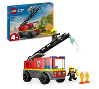 City Autopompa con Scala Camion Giocattolo dei Pompieri con 2 Minifigure e