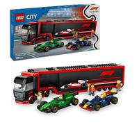 City Autotrasportatore F1 con Monoposto RB20 e AMR24 F1 Camion Giocattolo da
