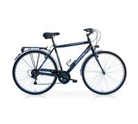 CITY BIKE SPEDCROSS TIEMPO 29 UOMO TY21 6V NERO BLU