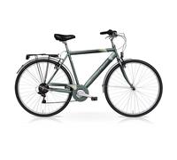 CITY BIKE SPEEDCROSS ANTARES 28 UOMO TY21 18V VERDE SATINATO