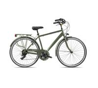 CITY BIKE TECNOBIKE BELLE EPOQUE UOMO 28 TY300 21V VERDE OPACO