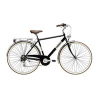 CITY BIKE VINTAGE CICLI ADRIATICA PANAREA 28 UOMO 6V NERO