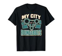 City Builder Simulazione Gamer Urbanistica Regalo Maglietta