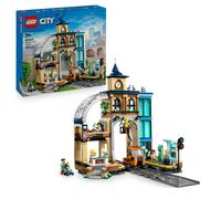 City Central Train Station Set in Maintenance Vehicle Toy Working Lift 2