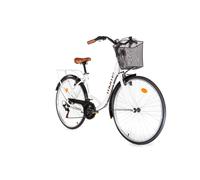 City Classic 28 , Alluminio SHIMANO 18v, Bianco - Nouvo