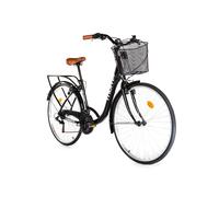 City Classic 28 , alluminio SHIMANO 18v, nero - Nouvo