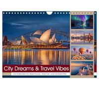City Dreams & Travel Vibes (Wandkalender 2026 DIN A4 quer), CALVENDO Monatskalender: Dieser Wandkalender präsentiert 12 atemberaubende Reiseziele und Städte rund um den Globus.