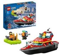 COSTRUZIONI LEGO 60373 CITY FI 60373 RE BARCA DI SOCCORSO ANT