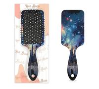 City Fireworks At Night Spazzola per capelli Bagnato Secco Cuscino D'aria Spazzola per Capelli Spazzola Districante in Plastica per Bambini Adulti Ritorno A Scuola Regalo Donne Uomini