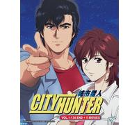 City Hunter serie completa (1-134 fine + 5 film) DVD anime [sub inglese]