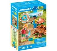 Playmobil - Care Of The Hedgehog Family (71512) Toy NUOVO