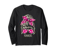City of Yonkers, Chignon, Chignon, Occhiali da Sole, Design disordinato Maglia a Manica