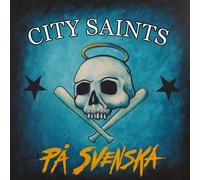 City Saints Pa Svenska (Clear Black/White/Blue Swirl) (Vinyl LP)