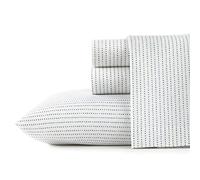 City Scene Radius - Completo lenzuola per letto matrimoniale, in percalle di cotone, colore: blu