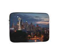 City Seattle Custodia per laptop da 15 pollici, TSA Custodia protettiva per notebook antiurto Custodia protettiva per notebook resistente all'acqua Custodia per il trasporto del computer Valigetta