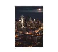 City Seattle Welcome Garden Flag 0,6 x 0,9 m No Fade Double Sided Casa Yard Bandiere Outdoor Banner Decor Per Cortile Portico Prato