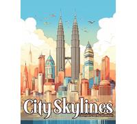 City Skylines: A coloring book for those filled with wanderlust