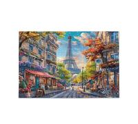 City Street Paris, puzzle per adulti Pretty Puzzles Puzzle da 1000 pezzi per la famiglia 75 x 40 cm
