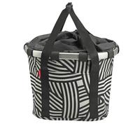 City-Tasche KLICKfix Bikebasket zebra, 35x28x26cm