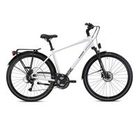 CITY TREKKING LOMBARDO MILANO 28 ACERA 24V BIANCO NEVE LUCIDO