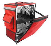 CityBAG CB021 Zaino isotermico per consegna di ordini di cibo in moto e bici rossa