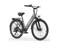 Citybike HILLMILES MileCity 1 468 Wh, Grigio