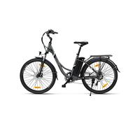 Touroll B1 26 bicicletta elettrica urbana con batteria rimovibile 36V 15.6Ah, bicicletta elettrica da città 250W, Shimano 7 velocità, massima di 25 km/h, autonomia 90 km, E-Bike urbana per adulti - No