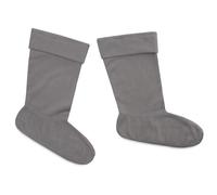 CityComfort Calze Termiche Uomo - Calze Invernali Uomo per Stivali in Gomma 41-46 - Calzini Riscaldanti in Caldissimo Pile per Escursionismo Trekking (Grigio, 45/46 EU)