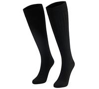 CityComfort Calzini Donna - Calze Alte Donna Uomo (36-40, Nero)