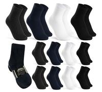 CityComfort Calzini Ragazzo, Morbido e Traspirante Cotone Calzini Bambino Confezione da 12 (Multiplo, 12-15 Anni)