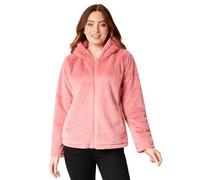 CityComfort Cappotto Invernale Donna con Cappuccio Teddy - Regalo per Donne (Rosa scuro, M)