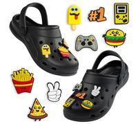 CityComfort Ciabatte con Rimovibile Ragazzo, Spiaggia e Piscina Clogs (Nero, 28/29 EU)