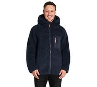 CityComfort Felpa Uomo con Zip, Felpa Invernale in Pile Teddy (Blu Navy, 2XL)