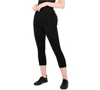 CityComfort Jeans Donna Jeggings Donna a Vita Alta Pantaloni Pinocchietto 3/4 Elasticizzati Taglie Forti Donna 36-48 Slim Jeggings Blu e Neri Leggins Modellanti con Tasche (Nero, 40)