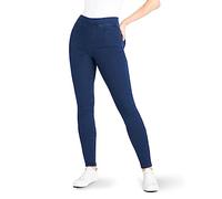 CityComfort Jeggings Donna Leggins Skinny Jeans Modellanti Elasticizzati a Vita Alta Slim Jeggings con Tasche Taglie Forti 36-48 (Blu Scuro, 50-52 EU)