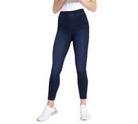CityComfort Jeggings Donna Leggins Skinny Jeans Modellanti Elasticizzati a Vita Alta Slim Jeggings con Tasche Taglie Forti 36-48 (Indaco, 36-38 EU)