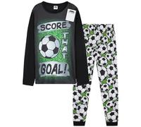 CityComfort Pigiama Ragazzo Adolescenti Set Pigiami Lunghi con Motivo Calcio Abbigliamento da Casa Regalo Bambino (11-12 Anni, Multi Calcio)