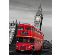 Citylights - London - Mousepad - Tappetino mouse - 23 Gomma, resistente all'abrasione, senza PVC - Misura 19x24 cm
