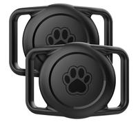 Citymore Supporto per collare per cani Airtag, confezione da 2, impermeabile IPX8 per etichette d'aria, confezione da 2, per accessori per localizzatore GPS Apple. Compatibile con Apple AirTags