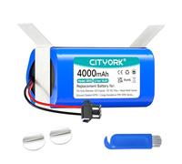 CITYORK 14,4 V/4000 mAh Batteria per OKP Life K3 K4 K5 K5P K7 K8, per 14,4V Lefant M210 M210B M210P M201, M213 M213S, per Lefant M310 M310G M310C (non compatibile con 12,8V Lefant M210/M310 Ultra)