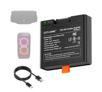 CITYORK 7,4 V 12000 mAh batteria di ricambio 400 per JBL Partybox Stage 320 /Xtreme 4 altoparlante Bluetooth