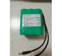 CITYORK Batteria al litio ricaricabile da 12,6 V, 7900 mAh, per lampade solari da strada all'aperto, telecamere CCTV, videocamere, lettori MP3, strisce LED e molto altro ancora