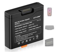 CITYORK Batteria di ricambio da 7,4 V/10800 mAh per altoparlante Bluetooth JBL Partybox Stage 320 / JBL Xtreme 4, può essere sostituita in pochi secondi, in modo che la festa duri due volte più a