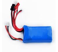 CITYORK Batteria ricaricabile Lipo RC, 7,4 V/1250 mAh, con connettore JST & PH2.0 & SM-3P & MX2.0 Plug Connector, batteria per WLtoys RC Cars A949 A959 A969 A979 K929 e Most 1/10 16 1/18 1/24 Camion