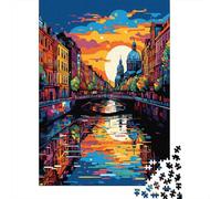 Cityscape Architecture Puzzle Da 1000 Pezzi, Architettura Olistica, Esperienza Catartica, Decorazione Parlante 1000pcs (75x50cm)
