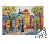 Cityscape, Buildings of Various Shapes And Sizes Puzzle Per Adulti || 1000pcs (75x50cm) Puzzle Giochi Educativi,decorazioni Per La Casa