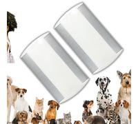 CityStores® 2 pettini bianchi per pidocchi delle pulci | Pettini bifacciali per capelli e forfora per bambini, adulti, cani, gatti | Strumento di cura, rimozione pulci, zecche e pidocchi - Funziona