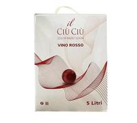 CIU CIU BAG IN BOX VINO ROSSO 5 LT